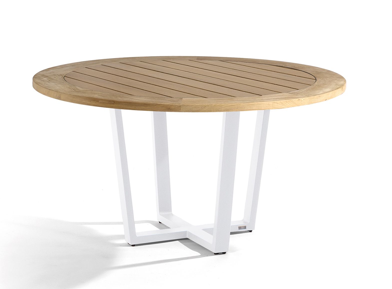 Table De Repas Ronde En Teak